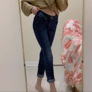 blue sasha skinny jeans